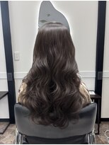 ロア 熊本(LOA)&nbsp;コテ巻き風パーマ　高め緩め