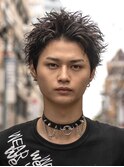 スパイキーショートアクティブショートアップバングショート