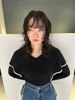 アム(amu)&nbsp;ウルフパーマ/レイヤーパーマ/くせ毛風パーマ/ハッシュカット