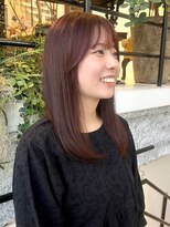 アンジェリカ(Angelica)&nbsp;髪質改善カラーでつやつやボルドーカラー