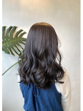 カシー(Casii) 【リペアカラー】レイヤーカット・ラベンダーグレージュ