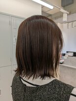 ナビバイケンジ(NaVI by KENJE)&nbsp;抜け感くびれ外ハネボブ30代40代◎大人可愛い外ハネボブ