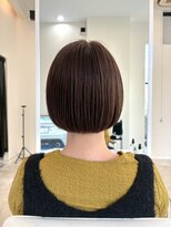 ジュベ 別府店(juve.)&nbsp;別府ショートボブ顔まわりレイヤーカット髪質改善カラー30代