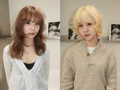 hair salon HONU レイヤーカット/ダブルカラー【ヘアーサロンホヌ】の写真