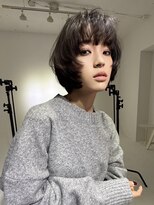 アース コアフュールボーテ 川中島店(EARTH coiffure beaute)&nbsp;ナチュラルベージュ_ヨシンモリ_顔周りレイヤー_レイヤーカット