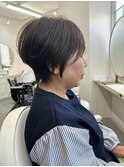 大人かわいいショート