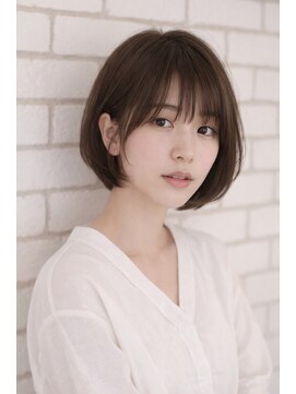 ワゴンバイアフロート(Wagon by afloat) ショートボブ髪型20代30代40代50代前髪あり前髪なし面長丸顔池袋