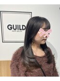 レイヤーカットで叶える大人可愛いロング