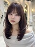 【ベーシックプラン】韓国風カット+カラー+選べるトリートメント【髪質改善】