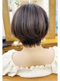 大人可愛いショートボブ