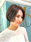●杉浦ショート/白髪前髪/ショートボブ/20代30代40代50代/銀座1