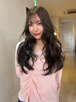 ニコフクオカヘアーメイク(NIKO Fukuoka Hair Make)&nbsp;【NIKO】ブリーチなしダブルカラー.オリーブベージュ.レイヤー