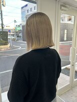 ソルコディ コクラ(SOL.cody kokura) 縮毛矯正/ワンホンレイヤー/ミルクティーブランド/ダークブルー