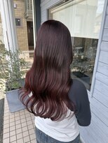 ル レーヴ 和田店(Le reve)&nbsp;透明感×艶感 カシスピンクカラー【鈴木】