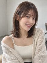 ワゴンバイアフロート(Wagon by afloat) 池袋20代30代髪質改善カラー小顔ミディアムレイヤー顔周り艶