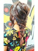 シェルヘアアレンジ