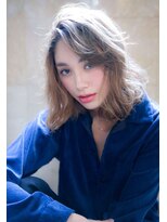 ロジッタ(ROJITHA)&nbsp;【ROJITHA】透け感ハニーグレージュ×ラフカール