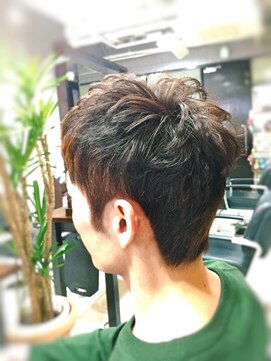 キャン 温品店(CAN) 【CAN】メンズ☆ショートパーマスタイル