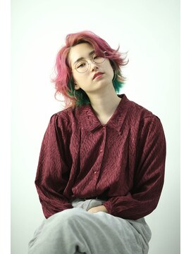 カラーワールド カンナヘアーメゾン(color world canna hair maison) トリプルカラー２