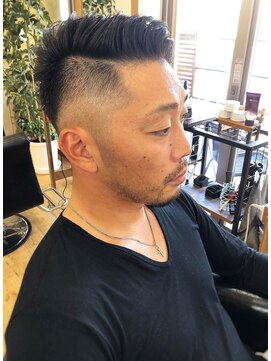 ディ グラント(D GRANT) BARBER刈り外国人風フェードスタイル！！