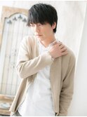 黒髪マッシュで爽やかさUP!無造作ショートD(草加)(メンズカット)