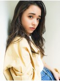 <puf>ロング×大人パーマ /伏見/丸の内/国際センター/くせ毛/