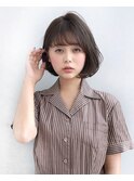 【GARDEN川谷】20代30代大人可愛い小顔ボブ×グレージュ