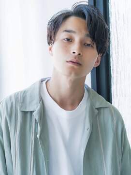 アリエッタ アザブ(ARIETTA AZABU) 【オオタキマサシ】メンズ王道☆アップバング☆パーマ風スタイル