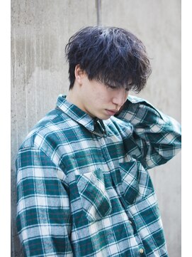 メンズサロンドットリアン(dot. lien) 【men’s salon dot. Tokyo】癖毛風パーマ×無造作バング