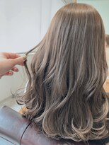 シエル 千葉店(CIEL)&nbsp;ミルクティーベージュ※ブリーチ無し透明感Wカラー