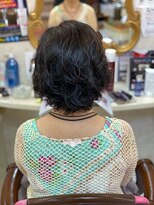 美容室 ティンカーベル ゆるふわパーマヘア