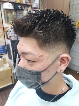 コダマ 石神井店(KODAMA) スキンフェード　ベリーショート　メンズスタイル