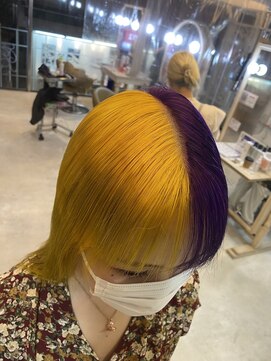 クレア 下北沢(CREA) 黄と紫