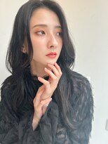 リトル 渋谷(little)&nbsp;韓国風黒髪ゆるウェーブ