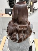 髪質改善＊モカブラウンフェミニン＊美髪【Zina 新浦安】 