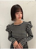 【竹之内蔵人】艶感外ハネボブ/小顔ライン/ぷつっとボブ<錦糸町>