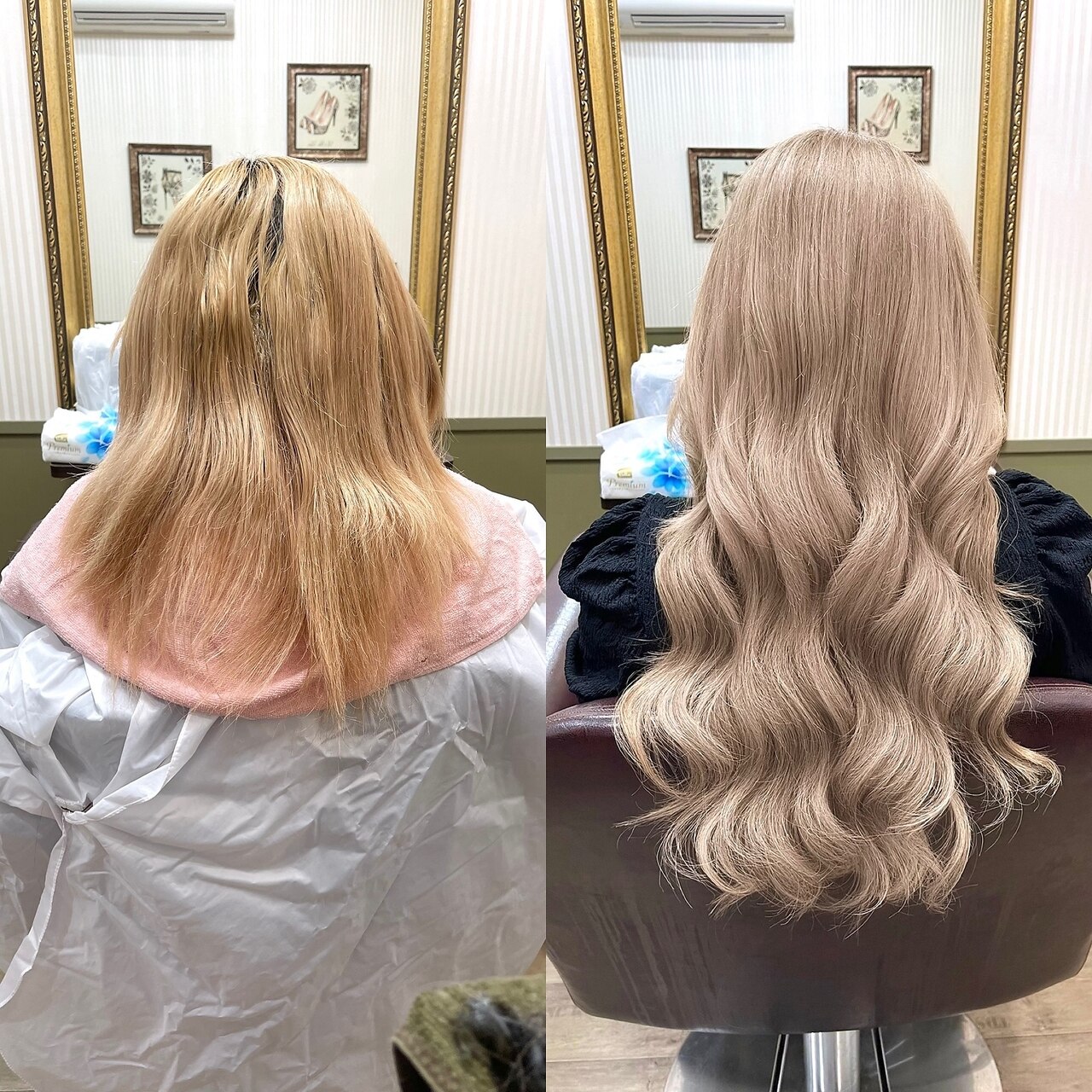 エクステ 編み込み 100g 50〜60本のくらいあります。 編み込みエクステ