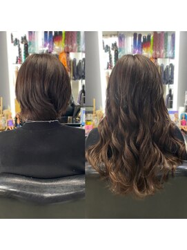 エクステンションマーク(Extension MARK) ショートからナチュラルロング