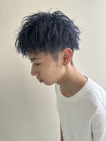 ゴットフロー(GOTTO FLOW)&nbsp;ブルーブラック/ソフトツイスト/爽やかショート