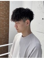 シフト メンズ オンリー サロン 薬院店(SHIFT Men's only salon)&nbsp;ツイストスパイラルマッシュ