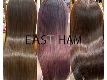 イーストハムヘッドショップ(EAST HAM head shop)の雰囲気（髪質改善トリートメントでカラーの発色もより引き立つ♪）