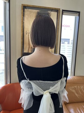 コレットヘア(Colette hair) Bob × milk tea beige