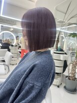 ガガ 心斎橋(GAGA)&nbsp;韓国/ハイトーンカラー/ワンホンヘア/レイヤーカット/髪質改善