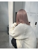 シェリ ヘアデザイン(CHERIE hair design)&nbsp;福岡 ブリーチ ベージュ グレージュ ダブルカラー ハイライト