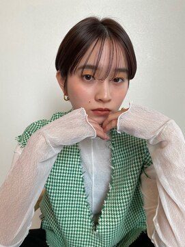 イミ(imi) マッシュショート/ショートヘア/ハンサムショート/髪質改善/登戸