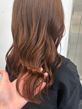 ジルスタジオ(JILL STUDIO) JILL STUDIO 1Bleach/レイヤー/オレンジブラウン/韓国ウェーブ