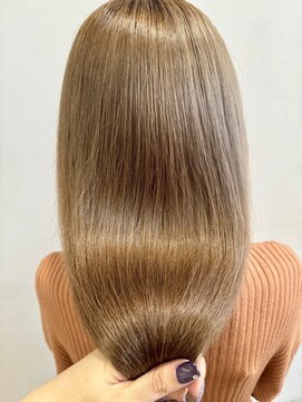 イーストハムヘッドショップ(EAST HAM head shop) 艶髪ストレートカット/カラー/ライトブラウン