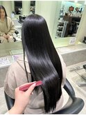 髪質改善艶カラー 艶髪オージュアトリートメント レイヤーカット