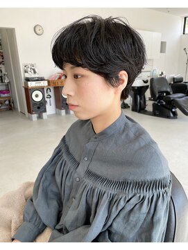 プル(puLL) ニュアンスショートパーマ