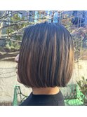 春にオススメグラデーションカラーボブ